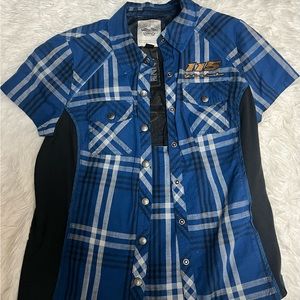 Harley Davidson button up shirt
